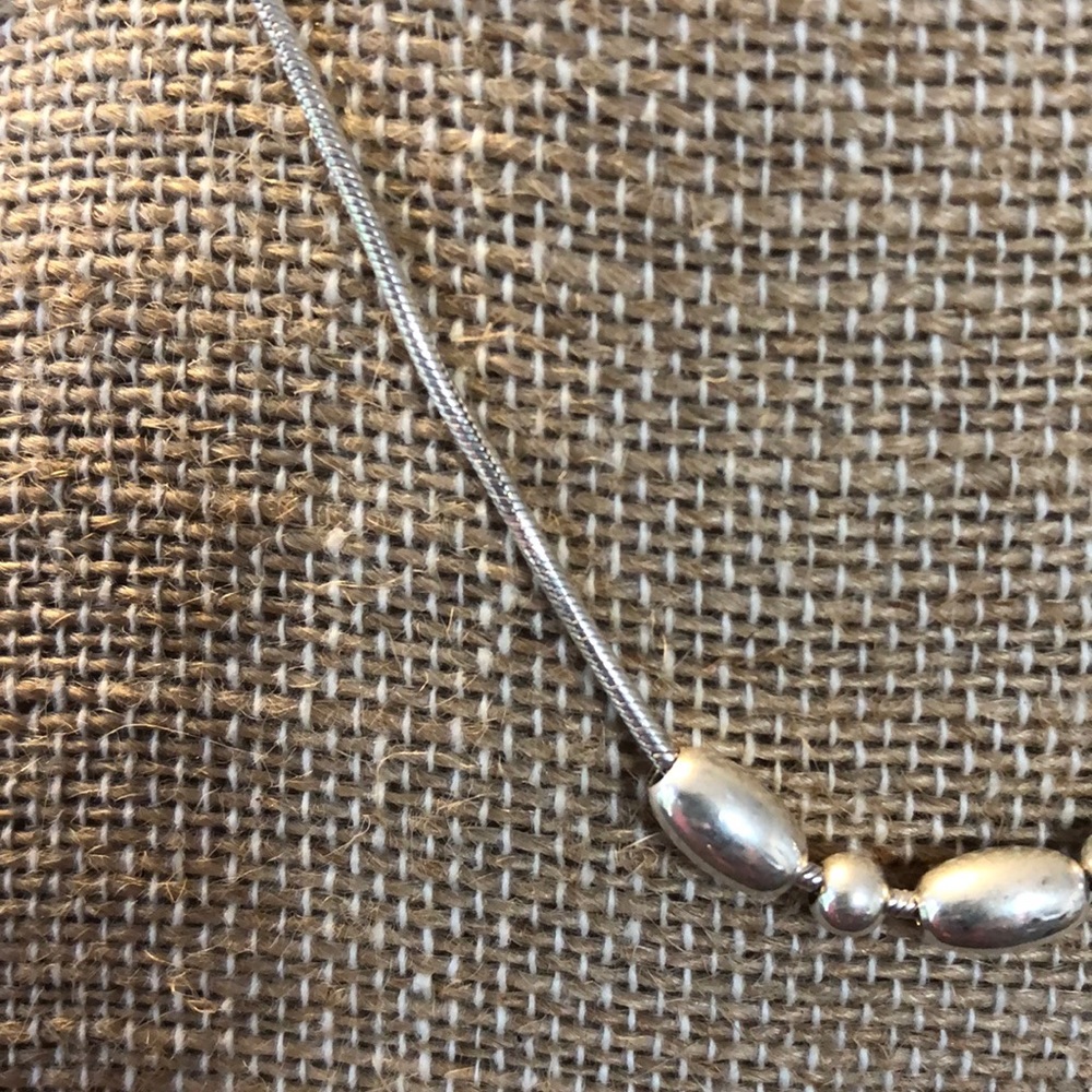 Sterling Silver Necklace Set - image 3